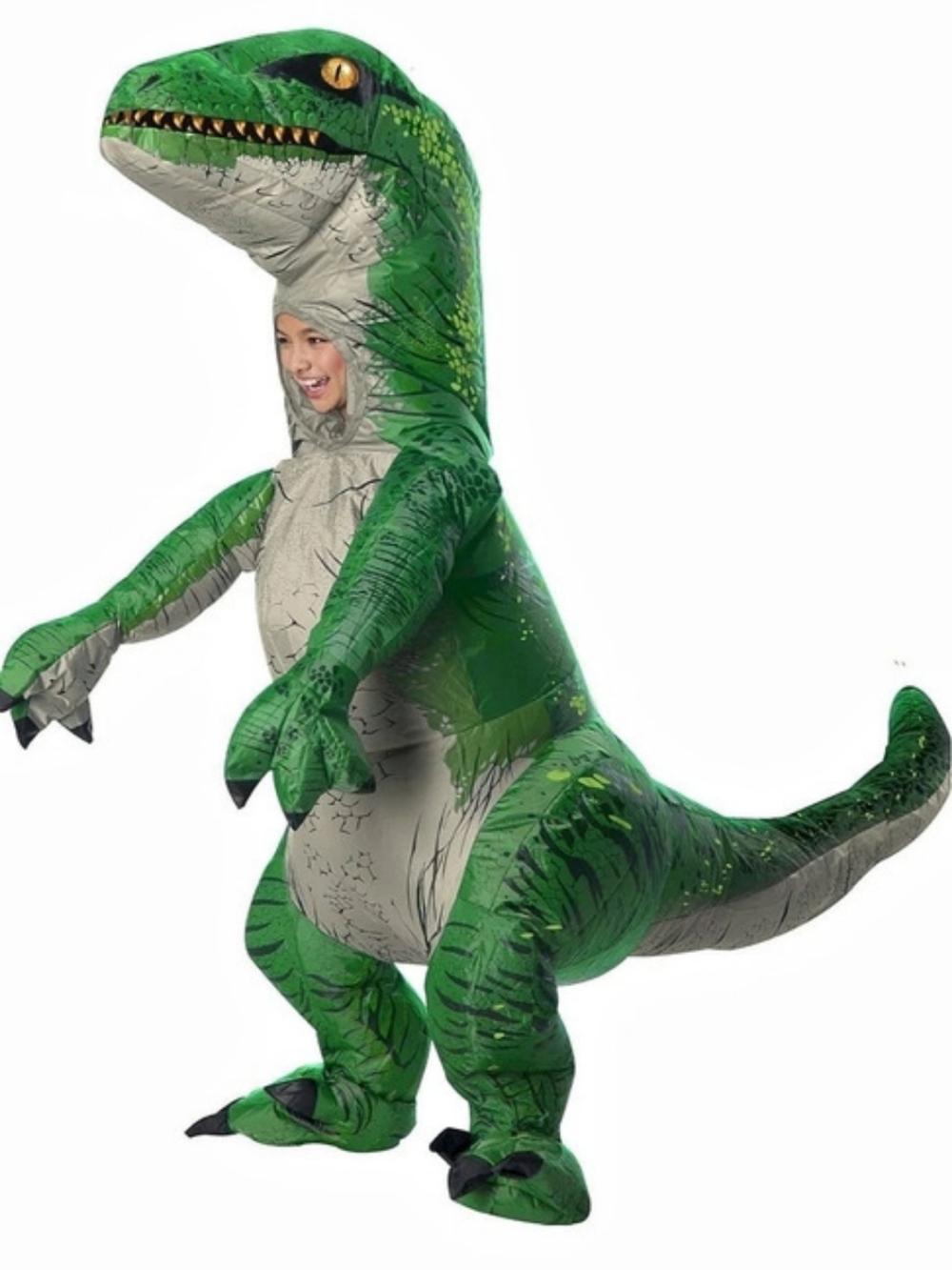 Rubies Child Green Raptor Dinosaur Costume